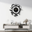 Unique Silent Oversized Metal Wall Clock