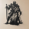 Valiant Knight and Princess Metal Wall Art