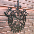 Vegvisir Viking Metal Wall Art