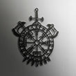 Vegvisir Viking Metal Wall Art