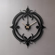 Victorian Inspired Metal Wall Clock