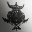 Viking Skull Metal Wall Art