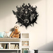 Viking Warriors Metal Wall Art