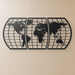 World Map Metal Wall Art