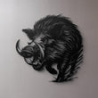 Wild Boar Metal Wall Art