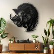 Wild Boar Metal Wall Art