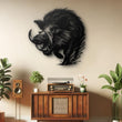 Wild Boar Metal Wall Art