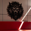 Wolf Head Metal Wall Art