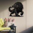 Wolf Metal Wall Art