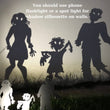 Zombie Family Metal Yard Art, Halloween Decor