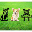 Pembroke Welsh Corgi Custom Metal Dog Portrait