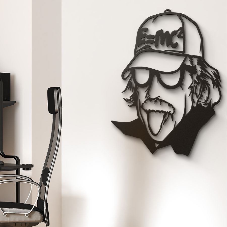 Einstein Metal Wall Art