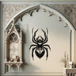 Spider Gothic Metal Wall Art