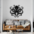 Octopus Metal Wall Art Decor