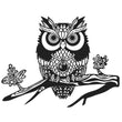 Owl Metal Wall Art