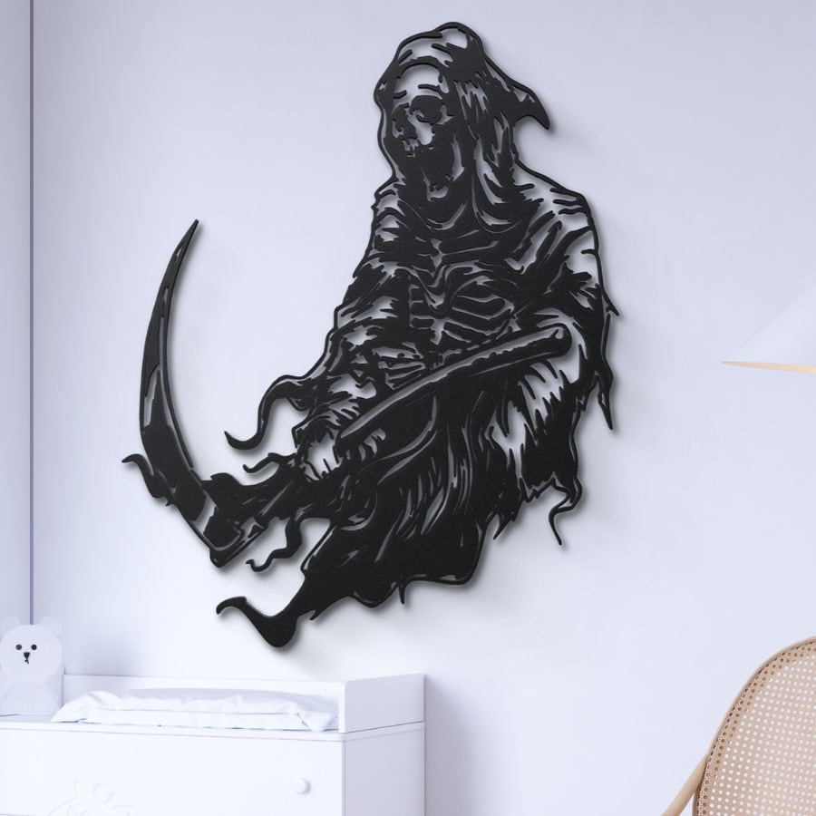 Reaper Metal Wall Art